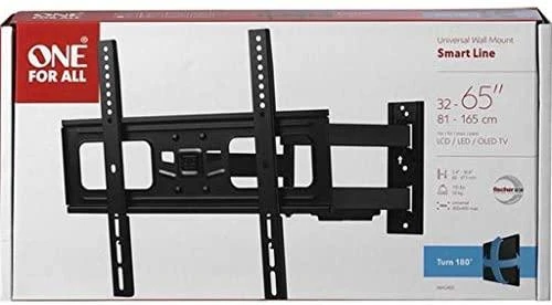 ONE For ALL Full Motion TV sieninis laikiklis WM2453 32-65 ", Maksimalus svoris (talpa) 50 kg, Juodas