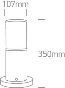 One Light Lauko šviestuvas Tube Light E27 67100/B