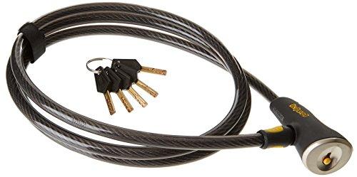 OnGuard dviračio užraktas ONGUARD Akita 8037 kabelis - 20 mm 100 cm - 5 x raktai su kodu