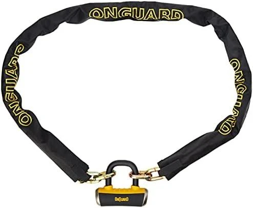 OnGuard Mastiff 8019 dviračio užraktas juoda-geltona (22920)