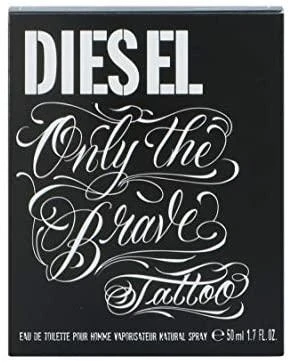Kvepalai vyrams Diesel Only The Brave Tattoo EDT, 50 ml