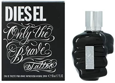 Kvepalai vyrams Diesel Only The Brave Tattoo EDT, 50 ml