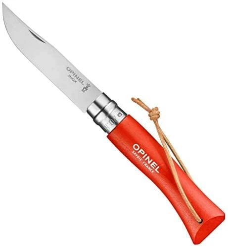 Opinel France Peilis su dirželiu Opinel Colorama 07 Inox Hornbeam