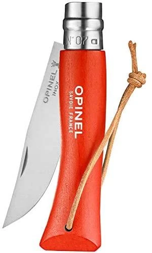 Opinel France Peilis su dirželiu Opinel Colorama 07 Inox Hornbeam