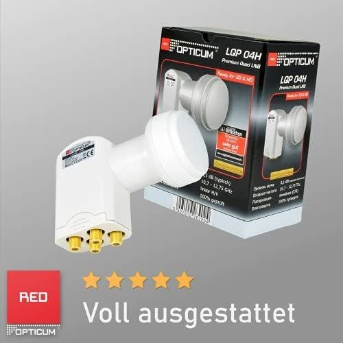 Keitiklis SAT QUAD Opticum LPQ-04H [0041]