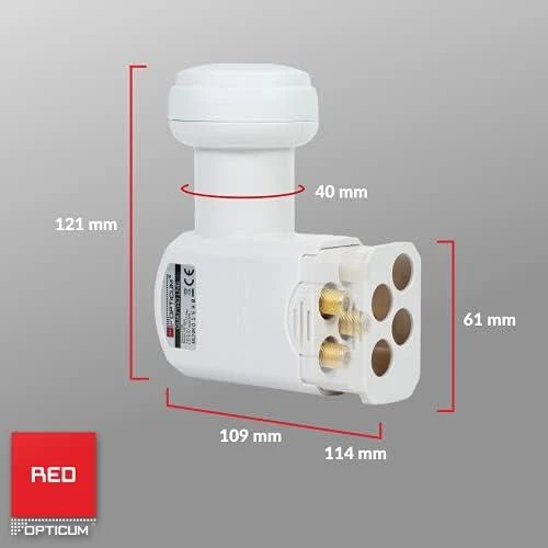 Keitiklis SAT QUAD Opticum LPQ-04H [0041]