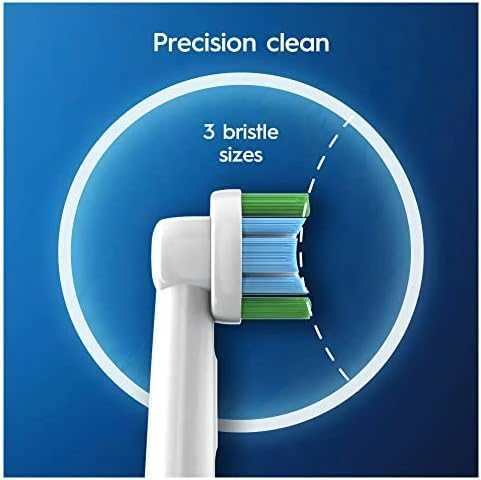 Dantų šepetėlio antgaliai Oral-B Precision clean EB20-4 4 vienetų.