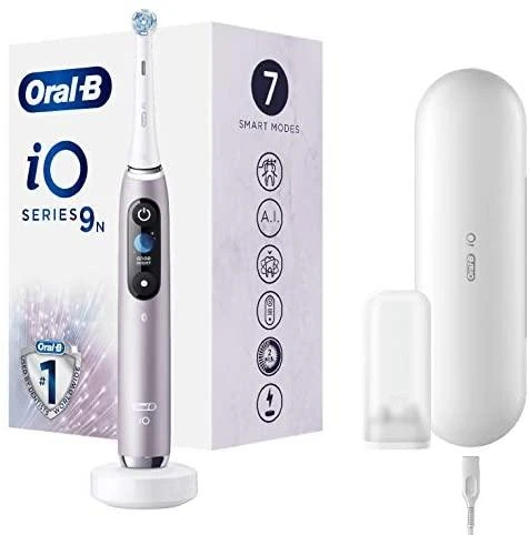 ORAL-B iO Series 9 Elektrinis dantų šepetėlis, rusvos spalvos