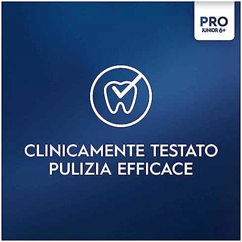 Oral-B Junior Elektrinis Dantų šepetėlis Vaikam, Žalias