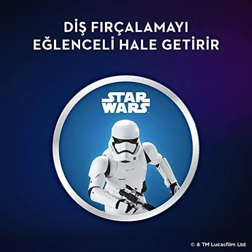 Dantų šepetėlio galvutės Oral-B Braun EB10-2 Star Wars