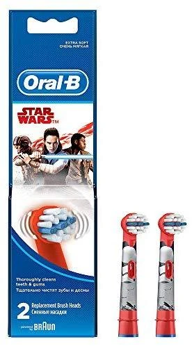 Dantų šepetėlio galvutės Oral-B Braun EB10-2 Star Wars
