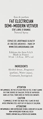 Orange Etat Libre d'Oranžinis Etat Libre d'Oranžinis Fat Electrician Men EDP parfumuotas vanduo vyrams, 50 ml