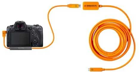Kabelis - Tether Tools Pro USB-C į USB-C Dešinysis kampas 3 pėdos