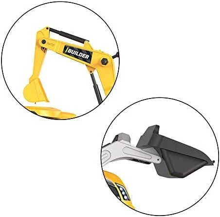 Smoby Builder Max Pedal traktorius su priekaba