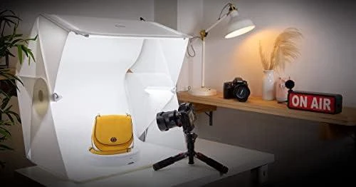 Fotografavimo palapinė LED ORANGEMONKIE Foldio 3 61 x 58.4 x 65.4 cm
