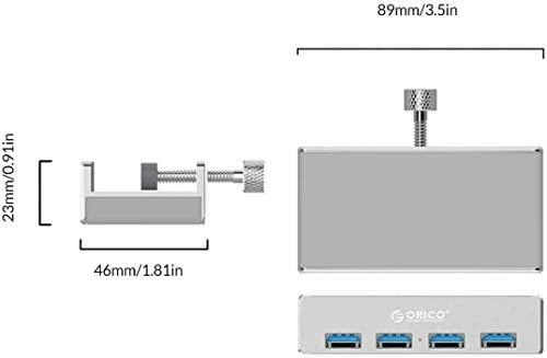 Orico 4in1 adapteris Stebulė 4x USB 3.0 + USB 3.0 kabelis (100cm)
