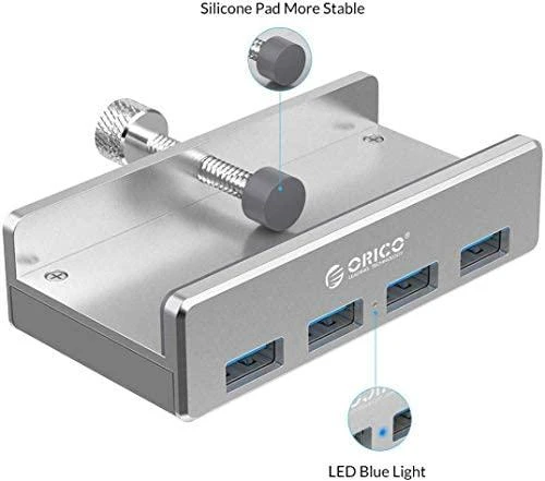 Orico 4in1 adapteris Stebulė 4x USB 3.0 + USB 3.0 kabelis (100cm)