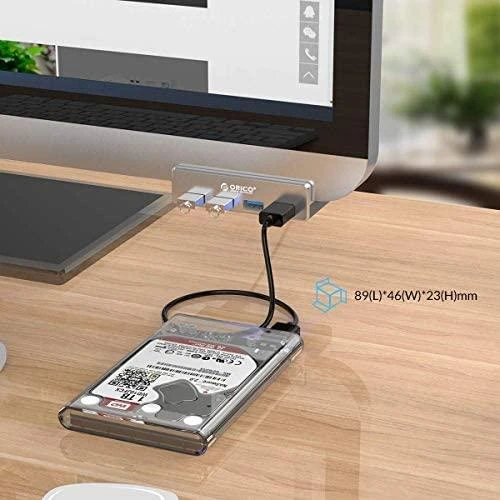 Orico 4in1 adapteris Stebulė 4x USB 3.0 + USB 3.0 kabelis (100cm)