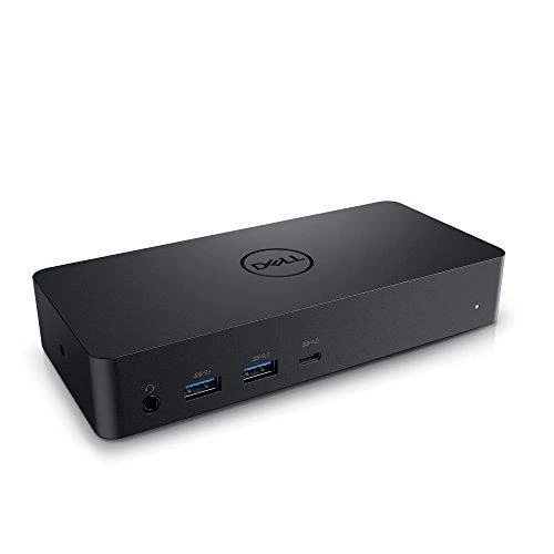 Dell D6000 - Wired - USB 3.2 Gen 1 (3.1 Gen 1) Type-C - USB Type-A,USB Type-C - 10,100,1000 Mbit/s - Juodas - Dell