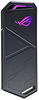 ASUS ROG Strix Arion Lite korpusas su apšviestu logotipu