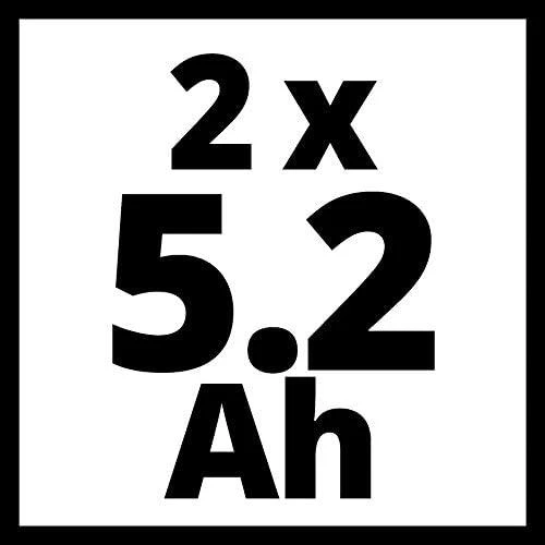 Akumuliatorių komplektas 2 x 5,2Ah