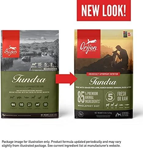 Šunų Maistas - Orijen Tundra - 2 Kg