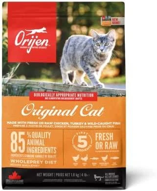 ORIJEN Original Cat sausas maistas katėms 1,8kg