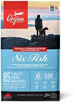 ORIJEN Dog 6 žuvis 11,4kg