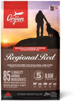 ORIJEN Dog Regional Raudona 11,4kg
