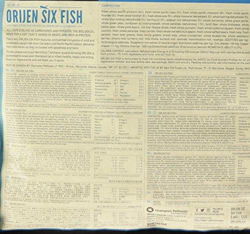 ORIJEN Cat 6 žuvis 5,4kg