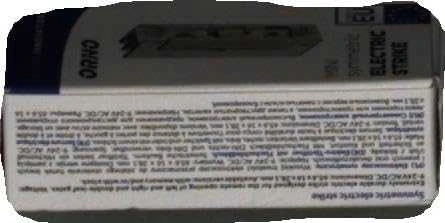 Orno Elektrozaczep Simetrinė elektrinė spyna su atmintimi ir MINI spyna, MAŽA SROVĖ 280mA, skirta 12 V nuolatinei srovei