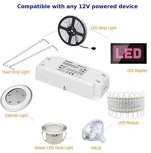 Orno Maitinimo šaltinis LED maitinimo šaltinis 12 VDC 24 W, IP20