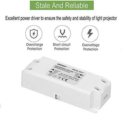 Orno Maitinimo šaltinis LED maitinimo šaltinis 12 VDC 24 W, IP20