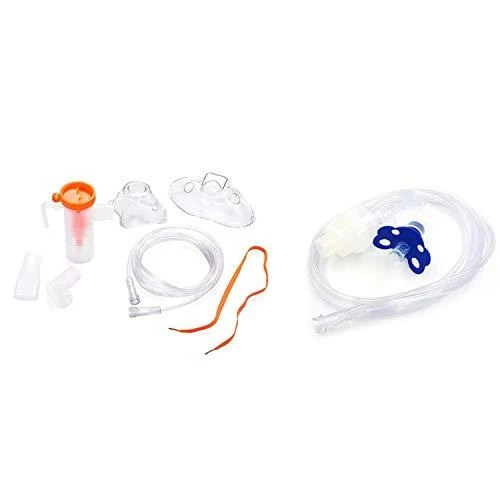 Oro-med Pneumatinis stūmoklinis inhaliatorius HI-TECH MEDICAL GOLD-MED. GOLD-BABY NEB (mėlyna spalva)