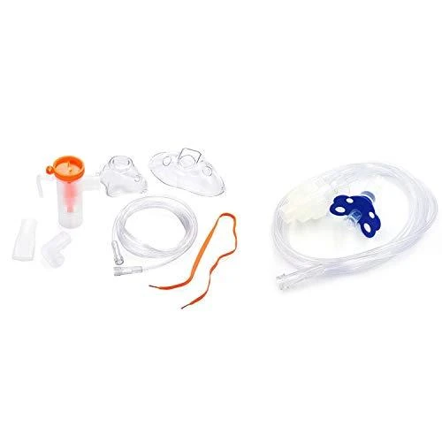 Oro-med Pneumatinis stūmoklinis inhaliatorius HI-TECH MEDICAL GOLD-MED. GOLD-BABY NEB (mėlyna spalva)