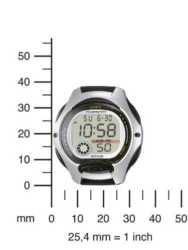 Casio LW-200-1AVEF rankinis laikrodis Elektroninis Lizdinė Juoda, Sidabras