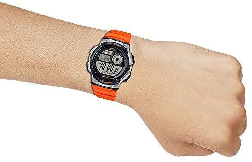 Laikrodis Casio Collection Vintage CASIO SPORT DIVER - WORLD TIME ILLUMINATOR 5 ALARMS, 10 YEARS BATTERY - REDCASIO SPORT DIVER - WORLD TIME ILLUMINATOR 5 ALARMS, 10 YEARS BATTERY - Oranžinis AE-1000W-4BVDF