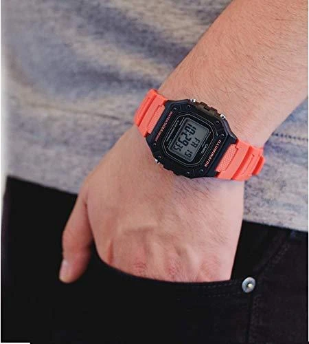 Laikrodis vyrams CASIO W-218H-4B + dėžutė