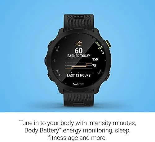 Išmanusis laikrodis Garmin Forerunner 55, Juodos spalvos