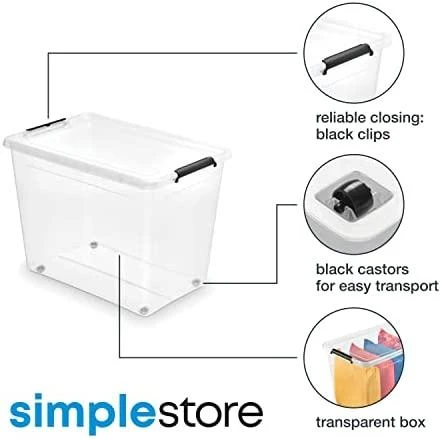 Orplast laikymo dėžė 80l (11870428)