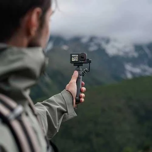 Objektyvas DJI daugiafunkcinis įkrovimo rankena skirta DJI Osmo Action 5 Pro