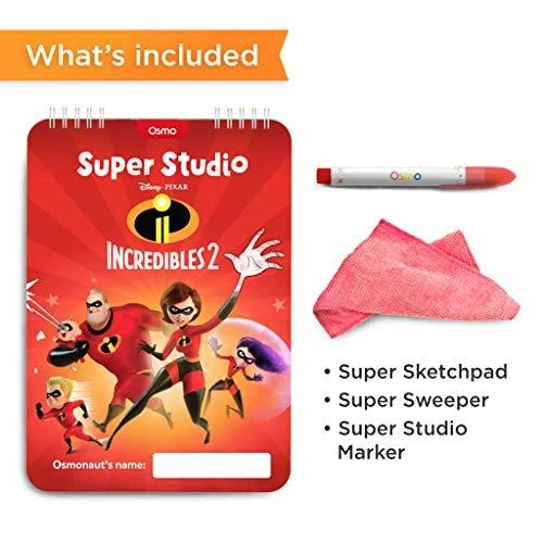 „Tangible Play Osmo Super Studio“ – piešimo sąsiuvinis su „Disney The Incredibles 2“ personažais