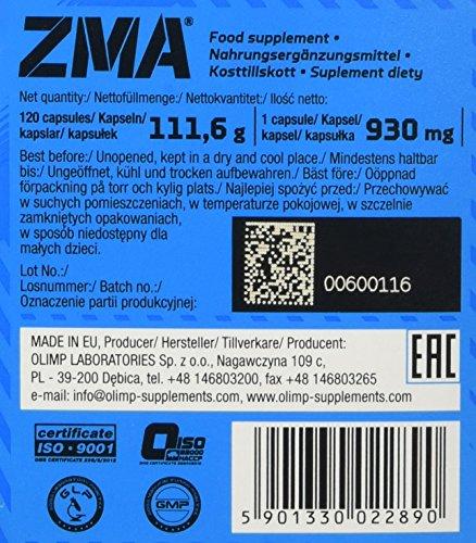 Olimp ZMA - 120 Kapsulių Maisto Papildas