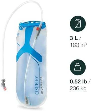 Gertuvė Osprey Hydraulics 3L Reservoir Mėlyna