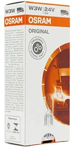 OSRAM Automobilinė lemputė 3W 24V W2.1x9.5D 1vnt