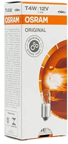 Automobilio lemputė OS3893-02B Osram OS3893-02B T4W 4W 12V (2 Dalys)