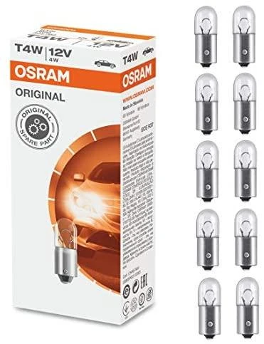 OSRAM Automobilinė lemputė 4W 12V BA9S 1vnt