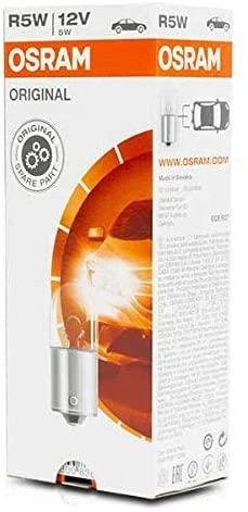 OSRAM Automobilinė lemputė 5W 12V BA15S 1vnt