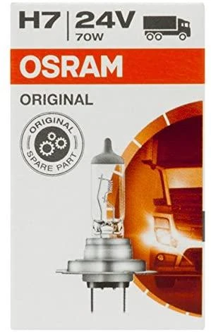 OSRAM H7 24V 70W lemputė pakuotėje