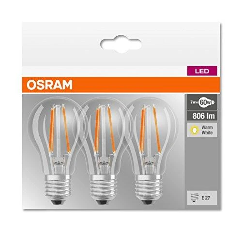 Osram Ledvance LED BASE CL A FIL 60 non-dim 7W/827 E27